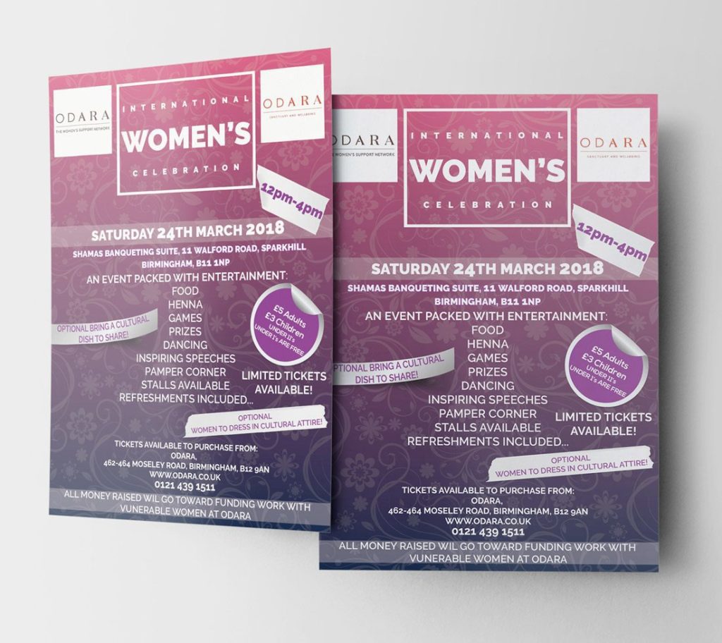 Womens Celebration Flyer
