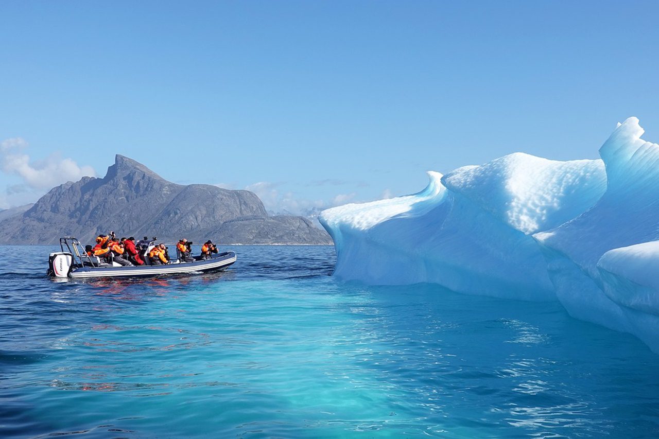 Melting Iceberg Ocean Climate Change
